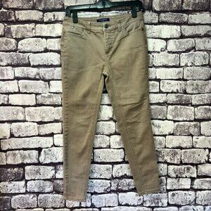 Talbots Khaki Denim Jeggings Size 4P